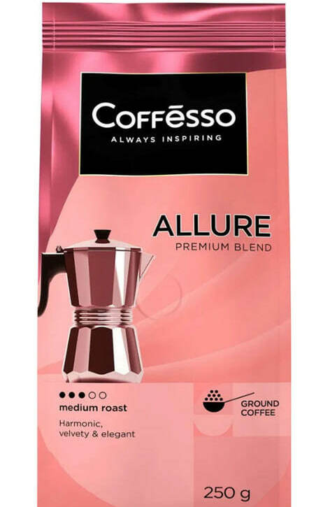 Молотый Coffesso ALLURE, 250г