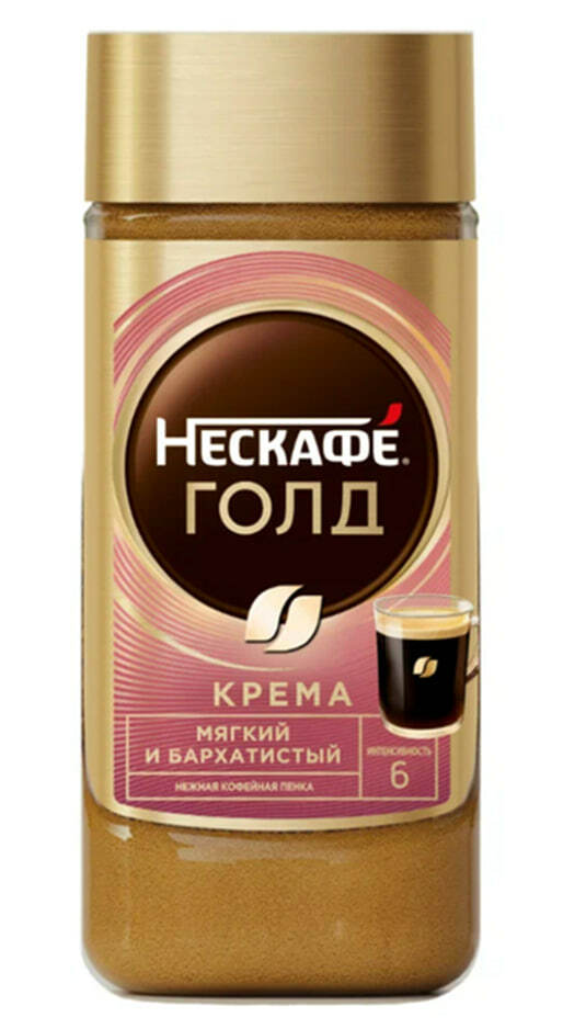 Nescafe Gold Crema, растворимый, 170г