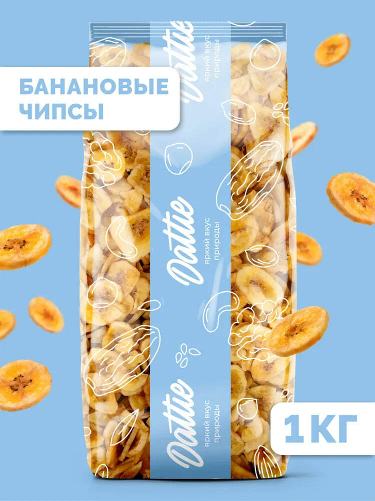 Банановые чипсы, 400гр Банановые чипсы, 400гр
