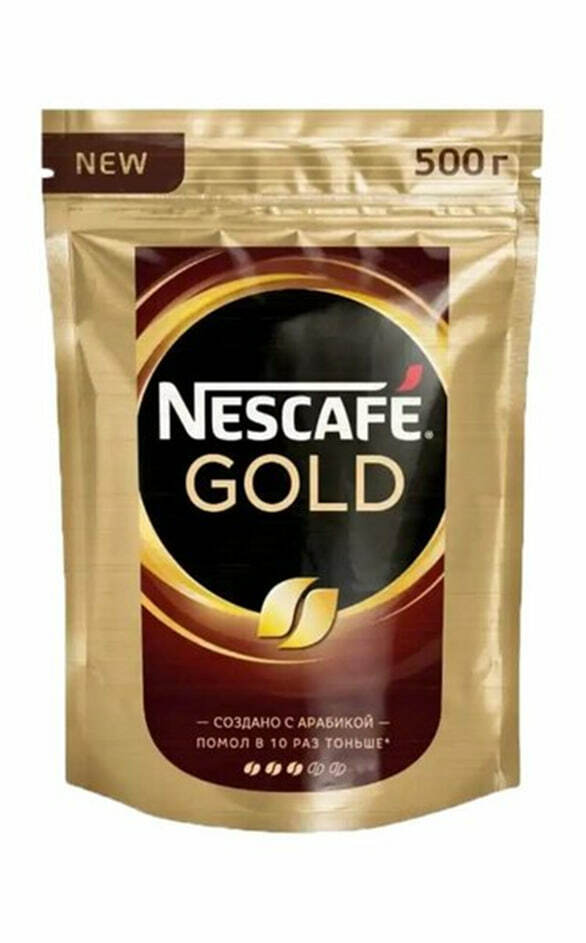Nescafe Gold, растворимый, 500г