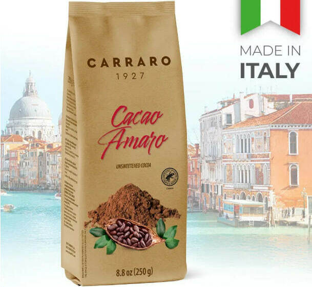Растворимое какао Carraro Cacao Amaro 250гр